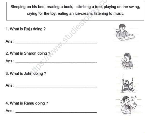 Cbse 2nd Class English Worksheets